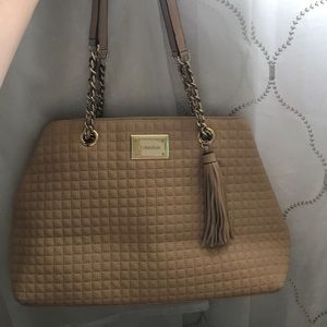 Calvin Klein  Beige Handbag